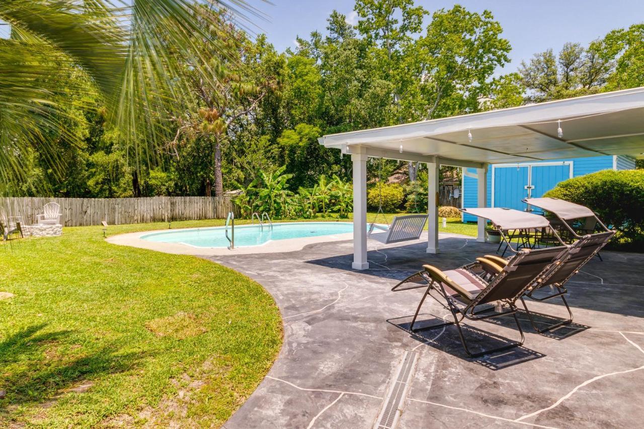 Gulf Breeze Vacation Rental For 2 With Pool Access! Eksteriør billede